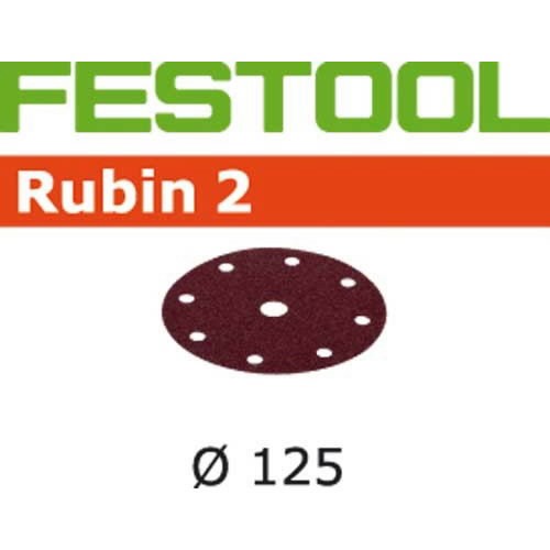 Lihvkettad RUBIN 2 / 125/90 / P120 / 50tk, Festool