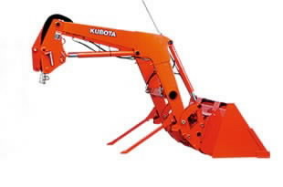 Front loader  LA525EC for tractor  L1361, Kubota