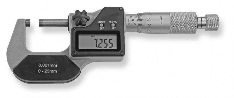 Mikromeeter 536 0-25 мм digitaalne, SCALA