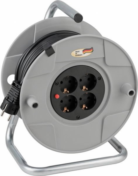 Prailgintuvas ritėje AK 260 50m 4VDE VV 3x1,5 BAT, Brennenstuhl