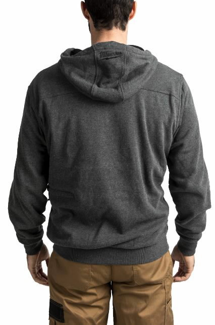 HEATED HOODIE M12 HH GREY3-0, grey M 2.