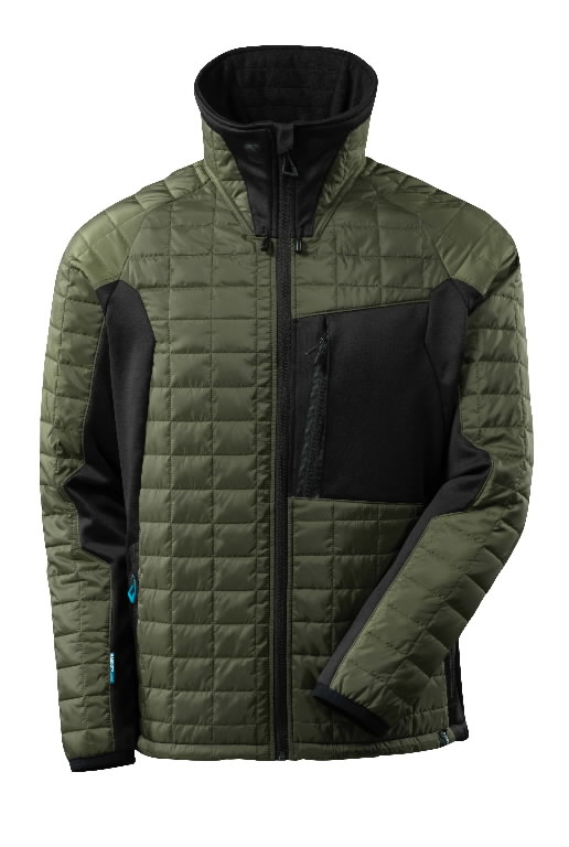 Thermal Jacket Advanced with CLIMASCOT moss green/black XS, Mascot