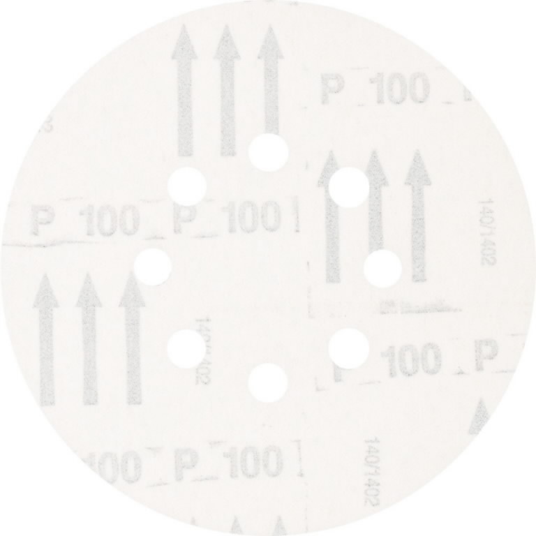 Шлифовальный диск на липучке Velcro KSS 8 отверстий 150mm P100, PFERD