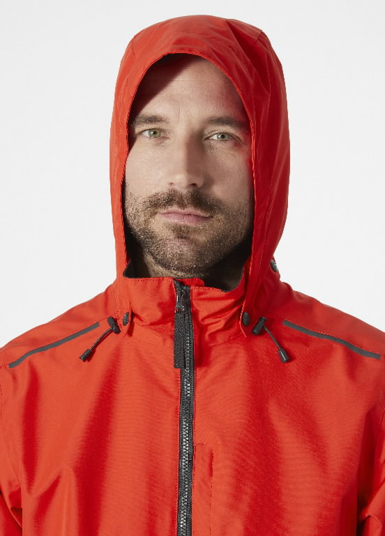 Shell jacket Manchester 2.0 zip in, red L 4.