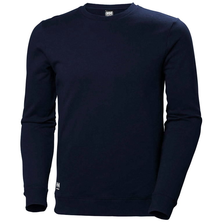 Marškinėliai ilgom rankovėm Manchester, tamsiai mėlyna XL