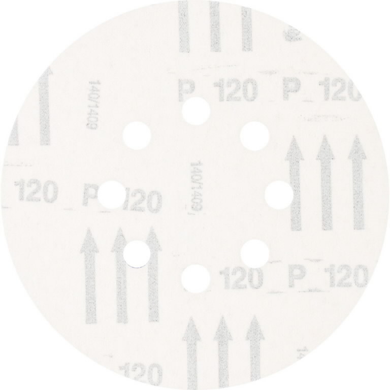 Шлифовальный диск на липучке Velcro KSS 8 отверстий 150mm P120, PFERD