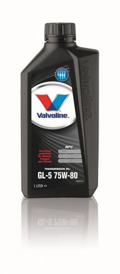 GL-5 RPC SAE 75W80 1L gear oil, Valvoline - Mineral transmissions oils
