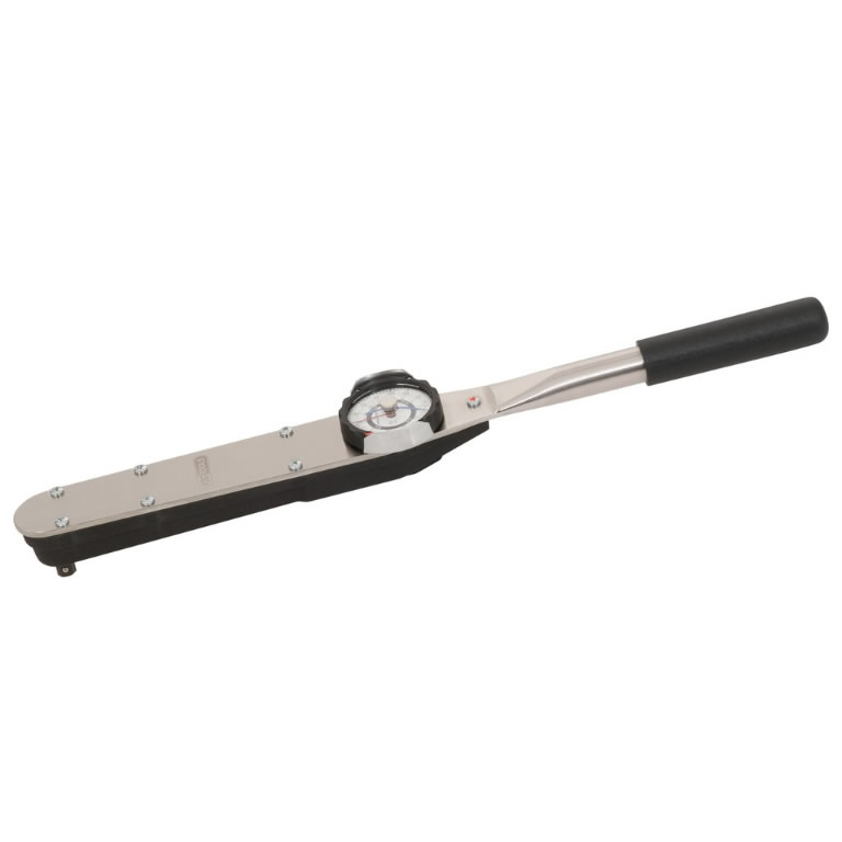 3/8" Dial Torque wrench with a drag indicator, 3,6-18Nm 