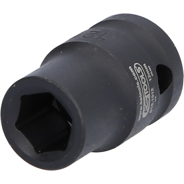 1/2" Hexagon impact socket short 12mm, KS Tools