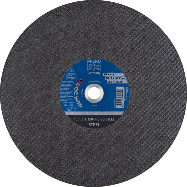 Katkaisulaikka for petrol cutters SG Steel 100EHT 350x4,5mm, Pferd