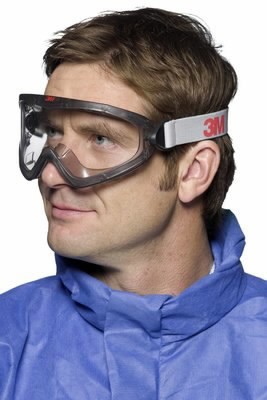 2890 comfort safety goggles, 3M