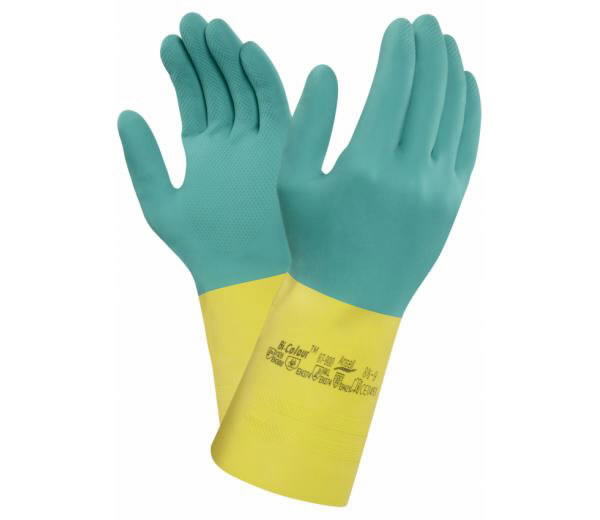 ansell rubber gloves
