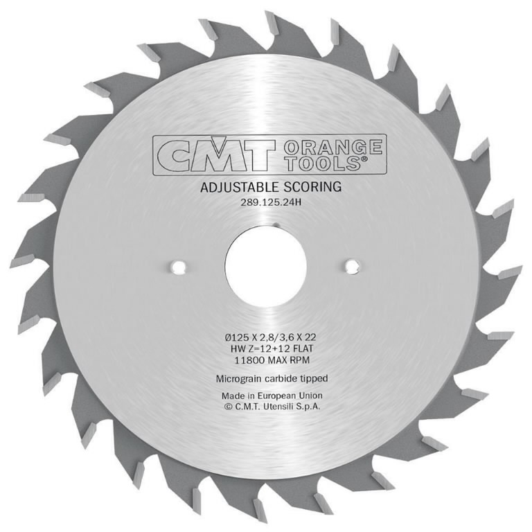 Pjovimo diskas - priešpjūklis HW Xtreme 120x2,8-3,6x50mm Z12+12 a=12° Rapido