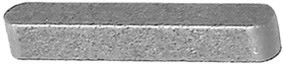 TERÄAKSELIN KIILA LYHYT 5X5X25 MM PYÖRISTETTY, OTHER
