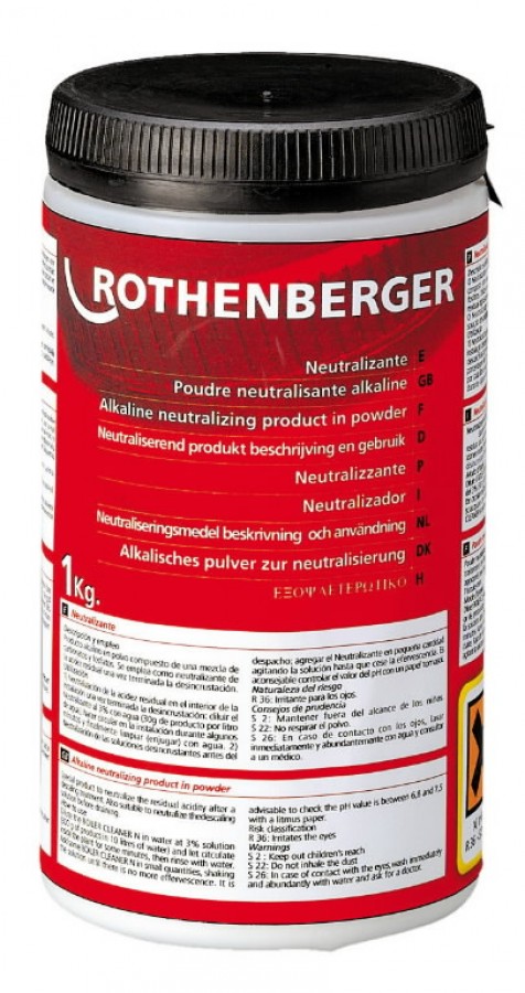 neutraliseerimispulber ROCAL jaoks, 1kg, Rothenberger