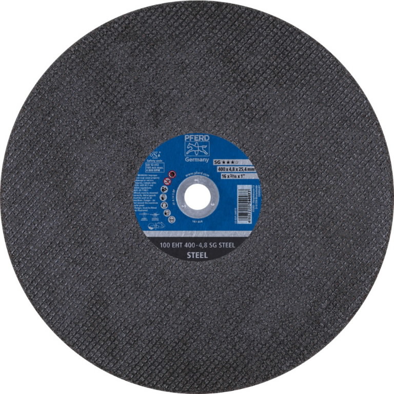 Katkaisulaikka for petrol cutters SG Steel 100EHT 400x4,8/25 400x4,8/25,4mm, Pferd