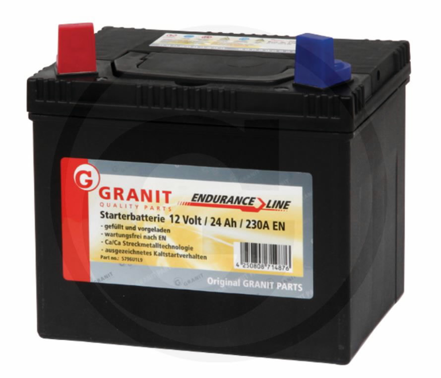 Endurance Line Battery 12V 24Ah, Granit