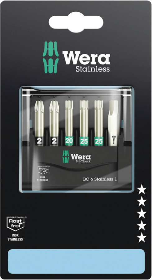 Bit set Bit-Check 6, Wera