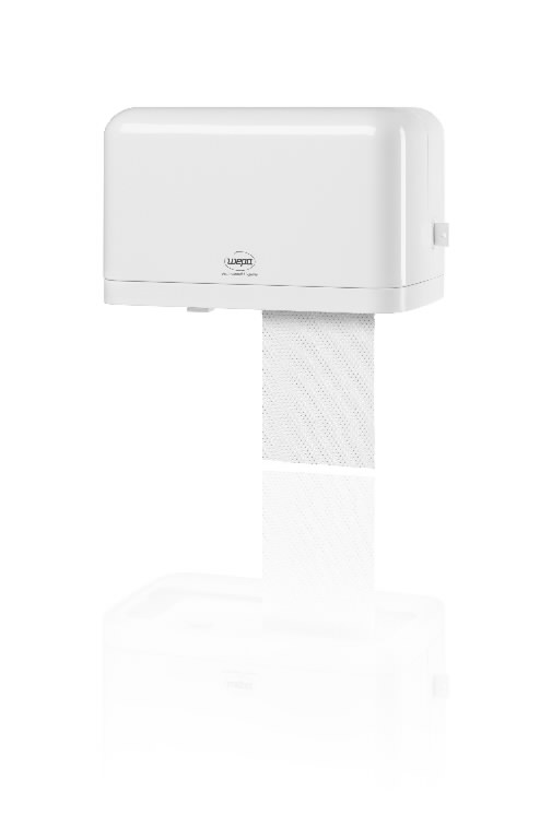 Toilet paper dispenser for small rolls, , Wepa