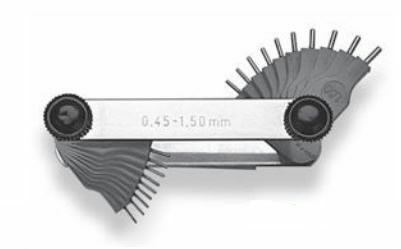 Cilindro skersmens indikatorius 0,45-1,5mm 20 antgalių  2.