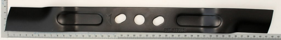 Lawn mower blade 420x40x12 mm, Scheppach