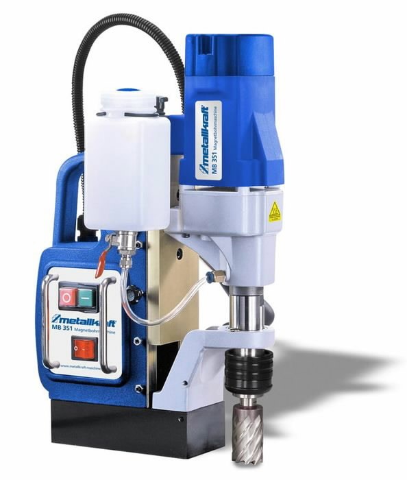 Gręžtuvas su magnetiniu padu MB 351, METALLK