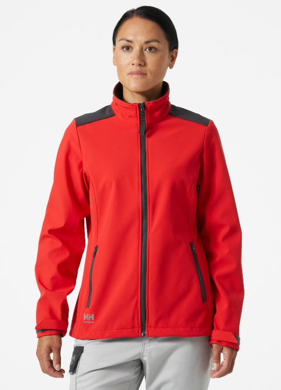 Softshell jacket Manchester 2.0, women, red 2XL 4.