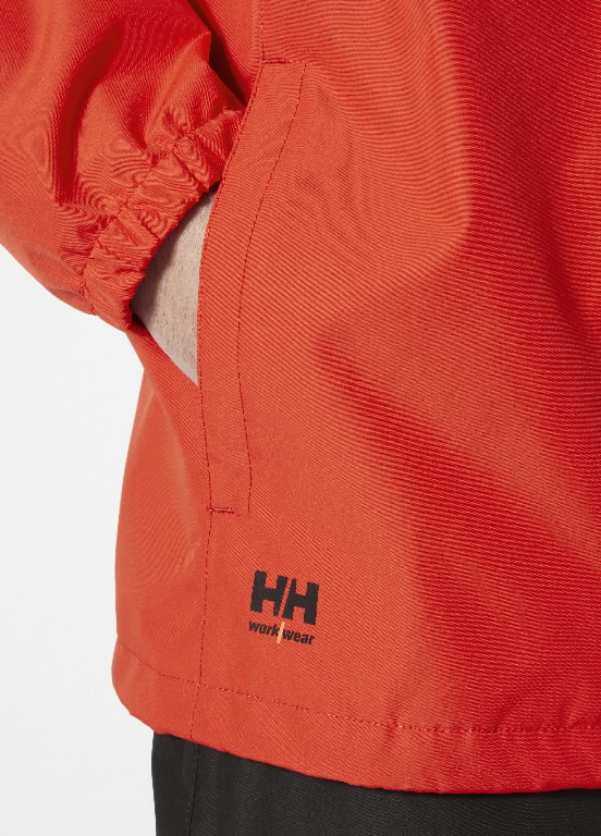 Shell jacket Manchester 2.0 zip in, red S 3.