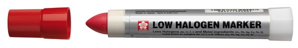 Marķieris SOLID LOW HALOGEN sarkans, Sakura