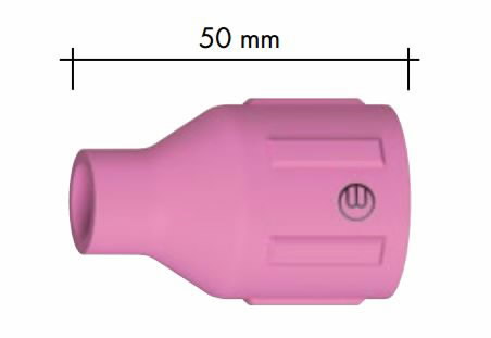 Keraamiline gaasidüüs, Abitig 150/260W d=12,5mm, l=50mm, Binzel