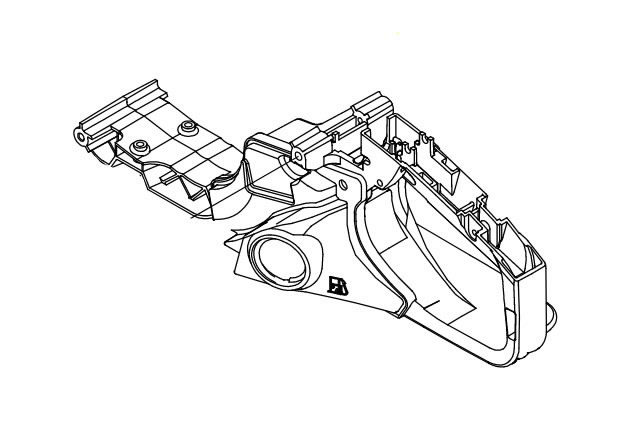 HANDLE ASY, REAR CS-490ES, Echo