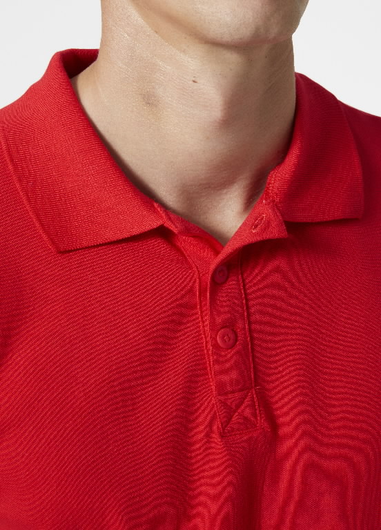 Polo marškinėliai Classic, red L 4.