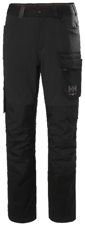 Work pants Luna 4X stretch women, black C34