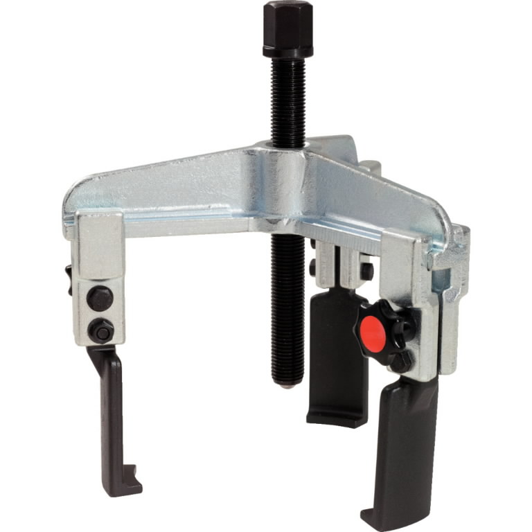 Quick release 3 arm puller with narrow legs, 25-130mm, KS Tools