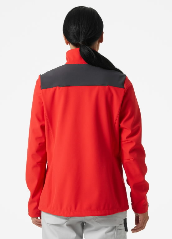 Softshell jacket Manchester 2.0, women, red 2XL 5.