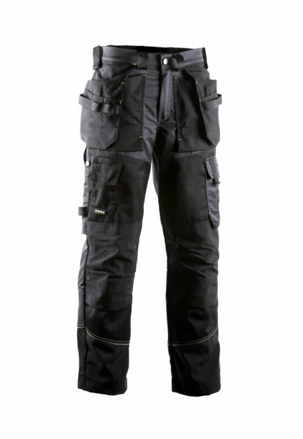 Kelnės su kišenėmis 676 juoda/pilka 56, Dimex