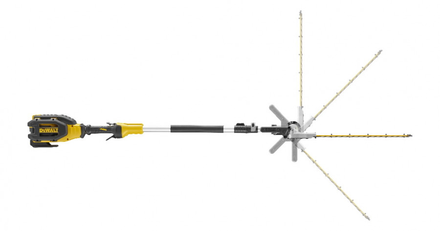 dewalt cordless pole hedge trimmer