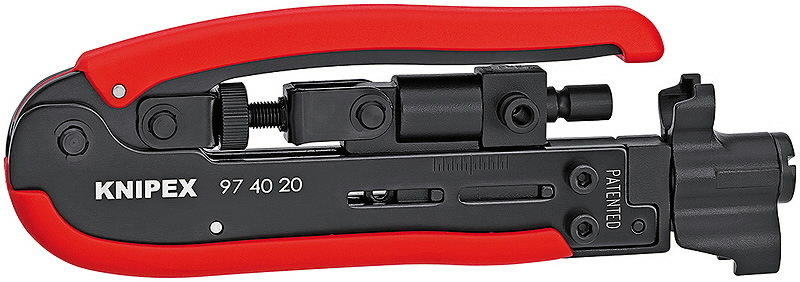 Kaablikingatangid F, BNC ja RCA otstele, Knipex