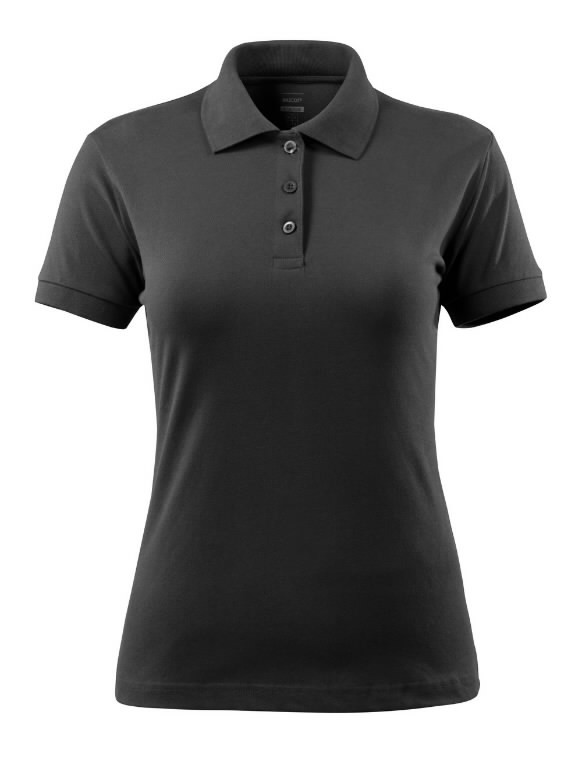 Polo marškinėliai Grasse moteriški, juoda M