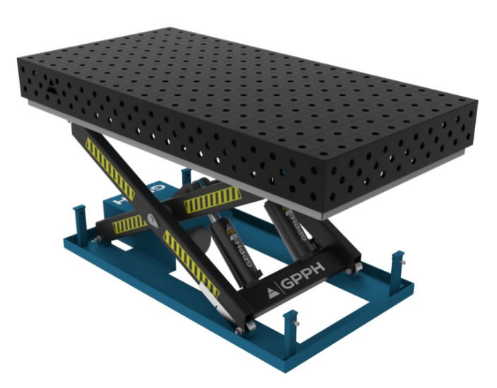 Suvirinimo stalas Eco 1500x1480mm,with hydraulic lifting system 