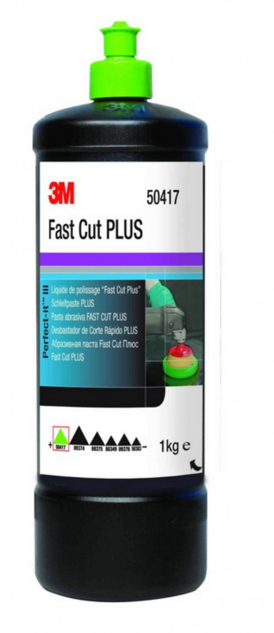 Poliravimo pasta Perfect-it III Fast cut Plus žalia, 3M