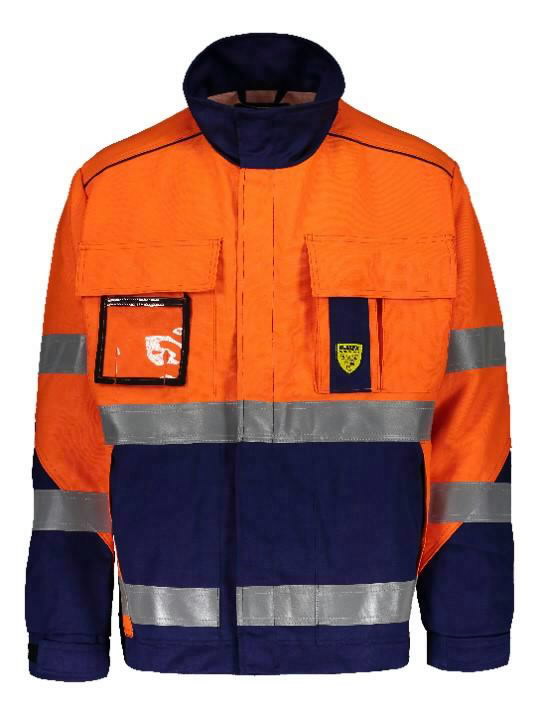 Striukė suvirintojui/elektrikui Multi 6000, oranž/mėl. 3XL