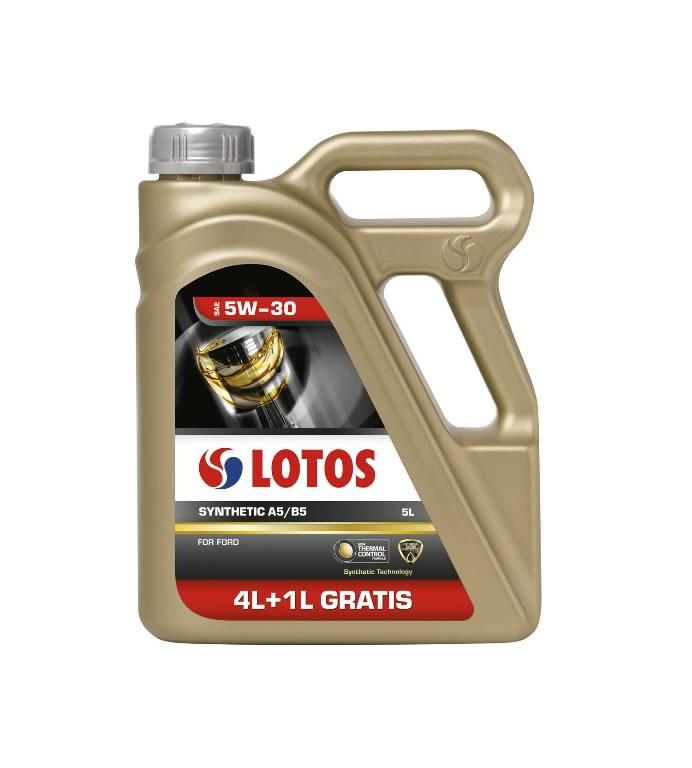 Mootoriõli LOTOS SYNTHETIC A5/B5 5W30 4+1L, Lotos Oil