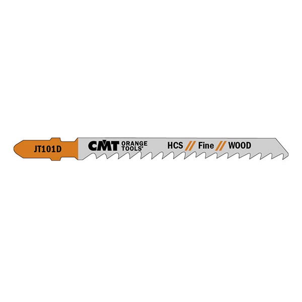 Jig saw blade for wood HCS, 5pcs in pack 75x4/6TPI 1