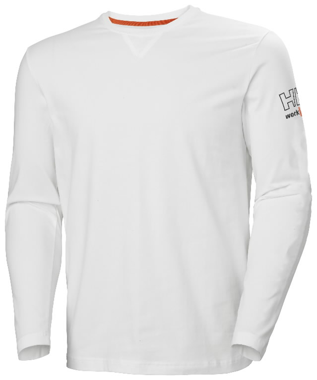 Marškinėliai  Kensington, ilgomis rankovėmis, white 2XL