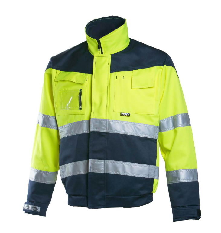 hi vis jacket blue