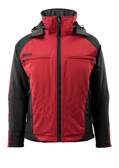 Darmstadt Winter Jacket black-red 2XL, Mascot
