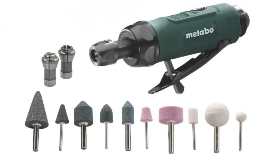 Pneumatic die grinder DG 25 Set, Metabo 