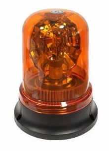Rotating beacon H1 amber (with bolt fixing) 