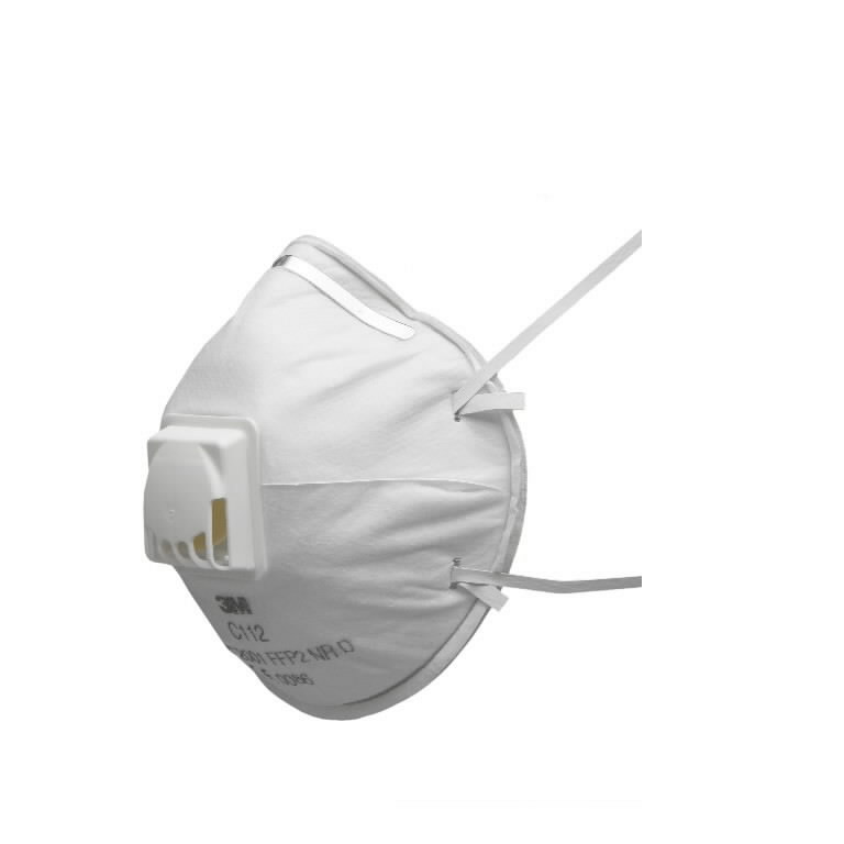 Respiraator klapiga, FFP2, C100 seeria, 3M